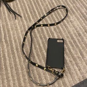 Bandolier phone holder